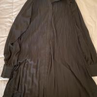 Abito elegante nero Apricot nuovo