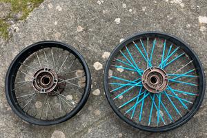 Cerchi 17 14 pit bike