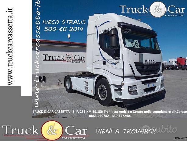 810) iveco stralis 440 s 500 trattore 2014 euro 6