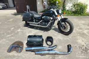 Honda Shadow 750 Black Spirit