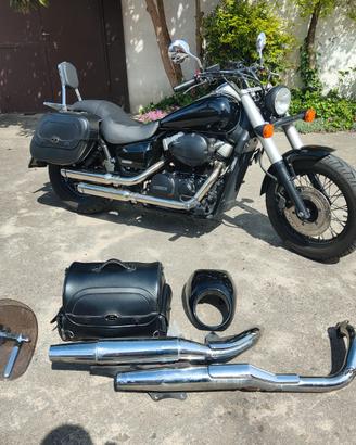 Honda Shadow 750 Black Spirit