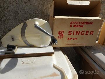 Affettatrice Singer vintage