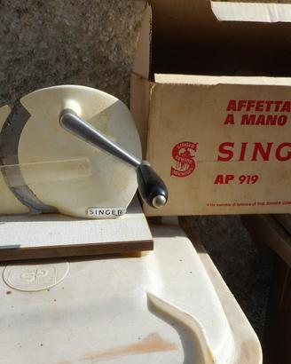 Affettatrice Singer vintage