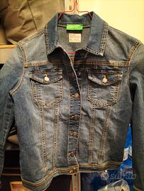 giacca jeans Benetton 