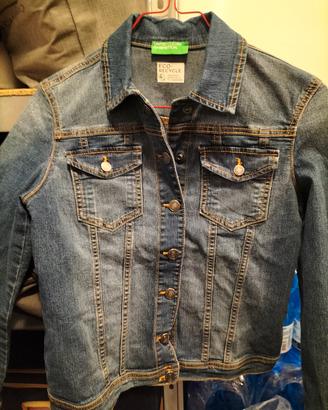giacca jeans Benetton 