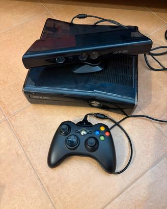 Xbox 360 256 gb con giochi con Kinect