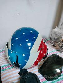 Casco USA flag Gentex SPH 5 Approvato/om. E 22/02