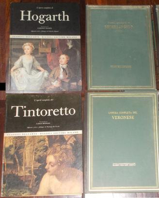 LOTTO 8 CLASSICI DELL'ARTE RIZZOLI