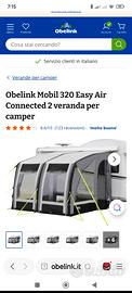 VERANDA GONFIABILE CAMPER