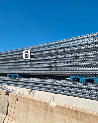 60 scaffalature portapallet TRASPORTO INCLUSO