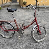 Bicicletta pieghevole francese tipo Graziella.