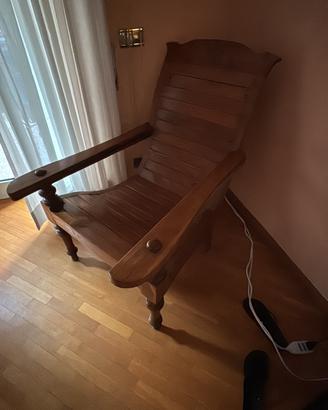 Poltrona Etnica Teak