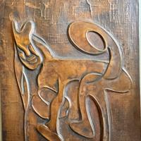 Quadro Rame Roberto Joppolo con catalogo