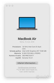 MacBook air  2018