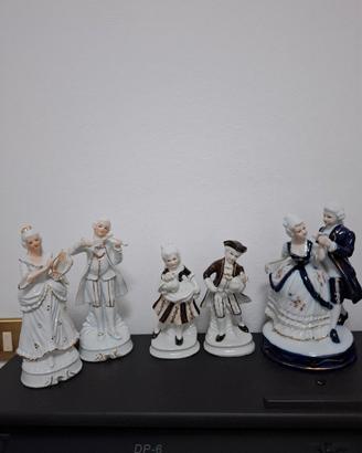 Statue porcellana vintage 