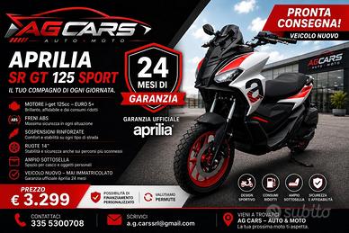 APRILIA SR GT SPORT - GARANZIA 48 MESI - PRONTA CO