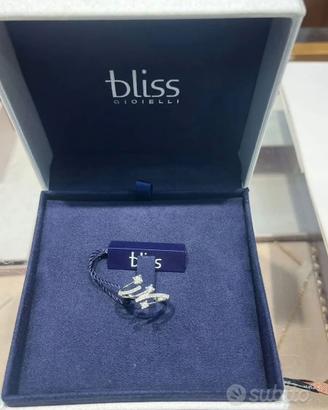 Anello trilogy diamanti oro 18 kt bliss