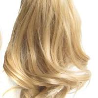 Extensions coda biondo scuro con mollettone,nuova