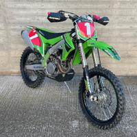 Kawasaki KXF 450 Racing motard enduro tripla omolo
