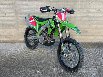 Kawasaki KXF 450 Racing motard enduro tripla omolo