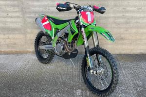 Kawasaki KXF 450 Racing motard enduro tripla omolo