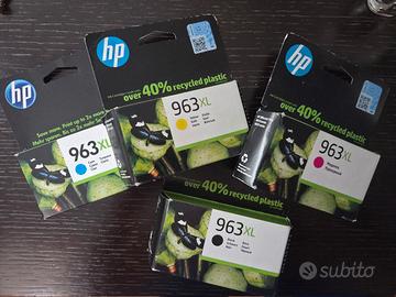 HP Cartucce originali 963XL nero,cian,mag. giallo
