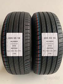 2 GOMME 205 55 16 KLEBER A1162