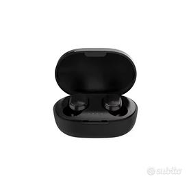 AURICOLARI BLUETOOTH NERI PER MUSICA CELLULARI