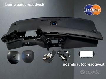 Peugeot 308 3° Cruscotto airbag completo kit airba