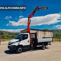 Iveco Daily 60c15 con gru NUOVA e cassone Ribaltab