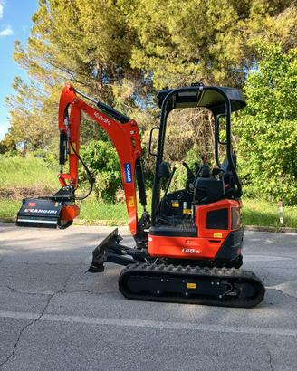 Miniescavatore  kubota u 18.5