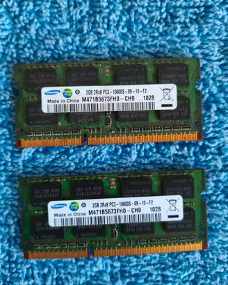 🔥Lotto RAM Notebook DDR2/DDR3 - Testate🔥