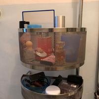 Portaoggetti girevole per bagno