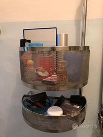 Portaoggetti girevole per bagno