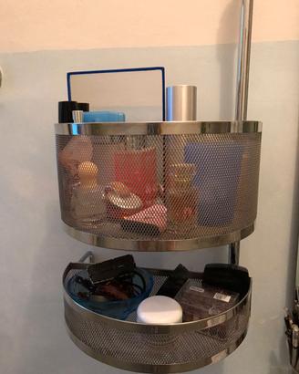 Portaoggetti girevole per bagno