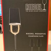 Coppia di bicchieri da champagne Riedel Reserve