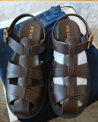 sandali prada stile pescatore donna