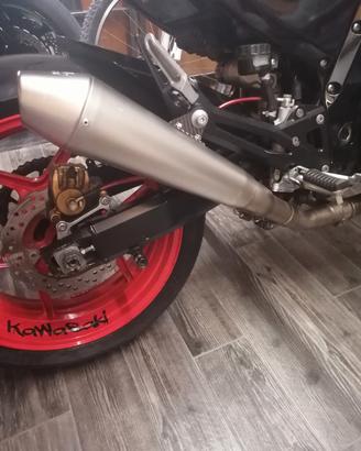 Scarico omologato SBK 4 in 1 per Kawasaki Z1000