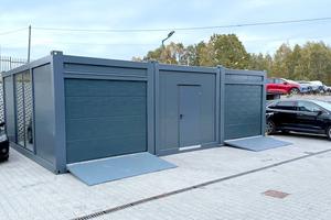 Prefabbricato per autodetailing/garage/commerciale