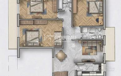 Luminoso Quadrilocale con Potenziale Illimitato