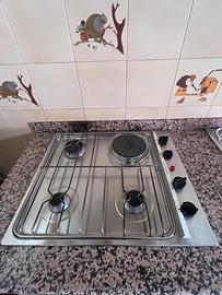 Piano cotttura in acciaio inox