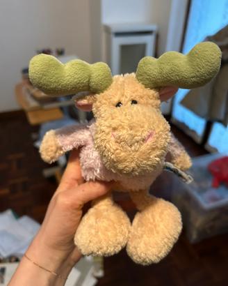 Pupazzo Peluche Nici Alce