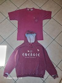 energie felpa e t shirt vintage