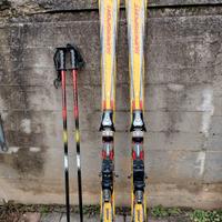 sci, attacchi e bastoncini 