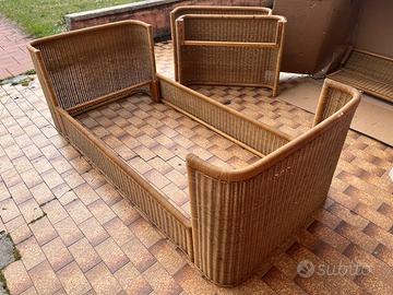 Letti in vimini