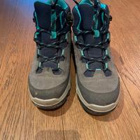 QUECHUA - Scarpe trekking bambina impermeabili