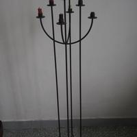 Candelabro da terra in ferro