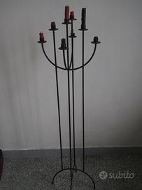 Candelabro da terra in ferro