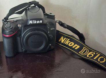 Nikon D610 Con 2600 scatti