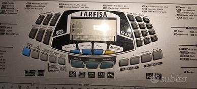 cambio tastiera FARFISA TK628 CON TASTIERA YAMAHA 
